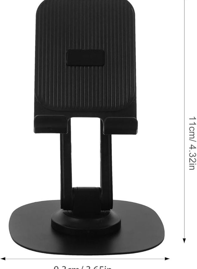Adjustable Rotating Phone Stand 360 Degree Swivel Base for Live Streaming Office Desk Holder - Image 2